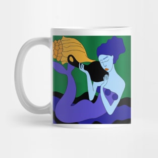 Painting of "Whispers Into The Night" in Henri Matisse Style Mug